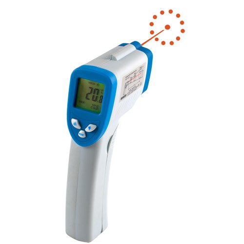 [00071308] ALLA FRANCE 12-PUNTEN INFRAROOD THERMOMETER MET LASERVISIER -50 TOT +380°