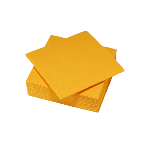 [00071450] MAXIME HOME - NAPKINS MANDARIN 38x38 CM 30PCS