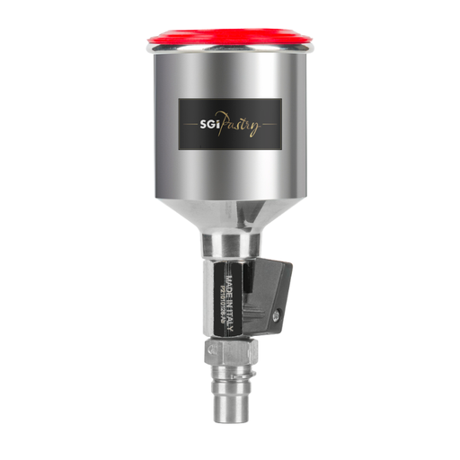 [00071646] SGI GODETS REUTILISABLE EN ALUMINIUM AVEC VANNE QCC 0.15L