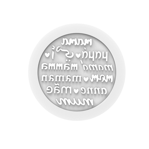 [00071667] SILIKOMART MOLD MUM DECOR MAT TD11 ø145 H 2MM