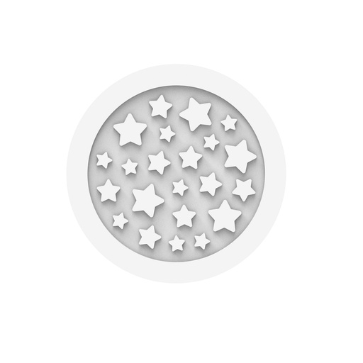 [00071670] SILIKOMART MOLD STARS DECOR MAT TD13 ø145 H 2MM