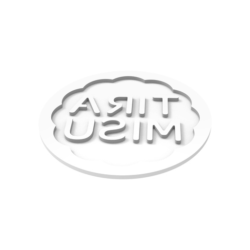 [00071671] SILIKOMART MOLD MINI TIRAMISU DECOR MAT TD16 ø60 H 2MM SET OF 6