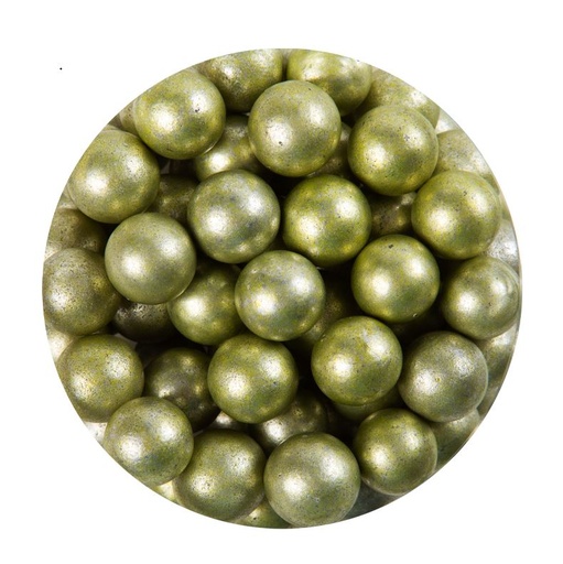 [08054696] 57484 GROENE PARELS 1CM 600GR ***OP/ORDER***