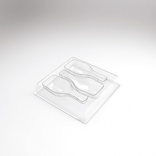 [08057648] 070545 PCB INDIVIDUAL ENTREMET MOLDS CHAMPAGNE 90 PIECES 13.5X5.8 CM 30PCES ***S/CD***