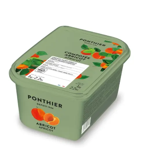 [00073326] ❄️ PONTHIER PUREE ABRICOT 150 10% 1KG **S/CDE**