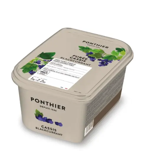 [00073331] ❄️ PONTHIER 172 PUREE CASSIS 10% 1KG