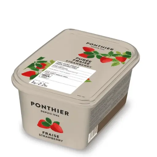[00073335] ❄️PONTHIER AARDBEIENPUREE 10% 1KG