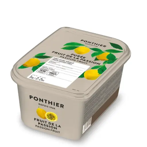 [00073336] ❄️ PONTHIER PUREE FRUIT DE LA PASSION 391 10% 1KG **S/CDE** 
