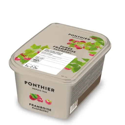 [00073345] ❄️ PONTHIER PUREE FRAMBOISE 135 100% 1KG **S/CDE**