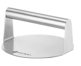 [00073347] HENDI PRESS FOR SMASH BURGER 16XH7.8CM 18/8 STAINLESS STEEL