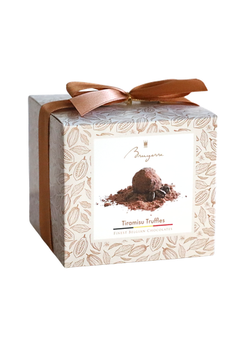 [11010080] BRUYERRE BOITE GOURMET 140GR TRUFFE TIRAMISU 8PIECES en attente choco