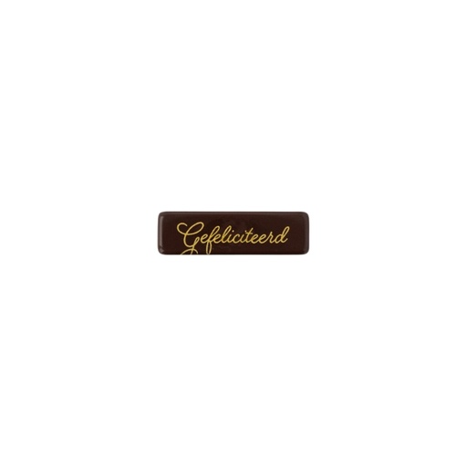 [08058456] 2001342 GEFELICITEERD 4,5X1,3 CM 250PCS ***S/CDE***