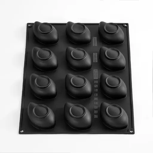 [00073716] PAVOFLEX MOLD MANGO "CEDRIC GROLET" 40 x 30 CM 95ML - 12 CAVITIES