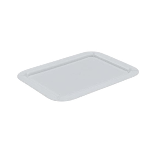 [00073831] COUVERCLE RECTANGLE BLANC POUR BAC 5L 400 x 300 MM 