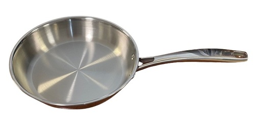 [00073865] LACOR TRICHEF STAINLESS STEEL FRYING PAN 30XH4.5CM FOR ALL HEAT SOURCES
