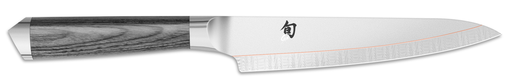 [00073874] KAI SHUN KAGEROU UNIVERSEEL MES 15CM DAMASCUS - PAKKA HANDVAT - DCC-0701