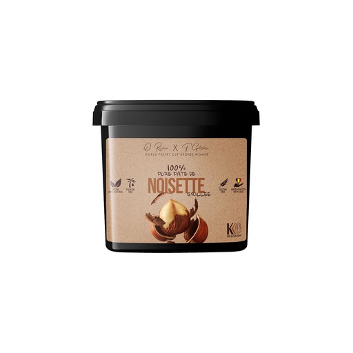 [00073927] KKO GEROOSTERDE HAZELNOOTPASTA GIFFONI PUUR 100% 1KG