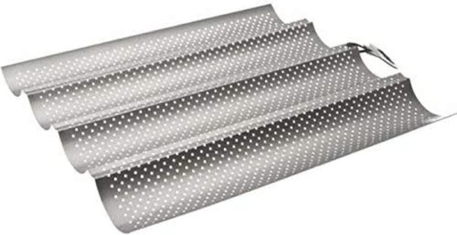 [51223013] IBILI  MOULE 4 BAGUETTES 38X33.0CM PERFORE