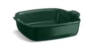 [00073960] EMILE HENRY CEDAR ROASTING PAN 28X24CM -1.80L GREEN