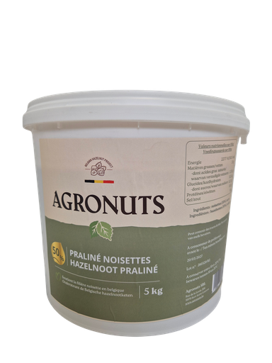 [00074041] AGRONUTS PATE PRALINÉ NOISETTES 50% 5KG