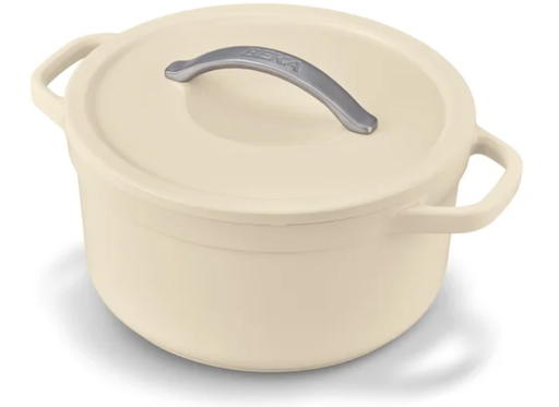 [00074120] BEKA PLUME CREAM COCOTTE 24CM CERAMIC 