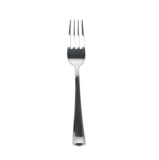 [00074746] SILVER PLASTIC FORK 18.8CM PACK OF 50 PCS