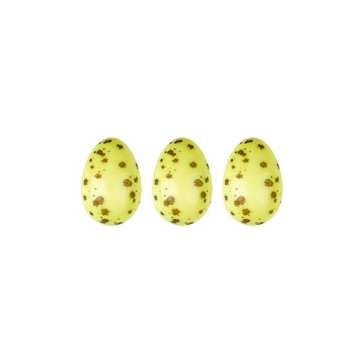 [00075224] 2069986 MINI MACHA GROENE EIERS MET VLEKJES 3D 2 x 1,5 CM 162 ST.