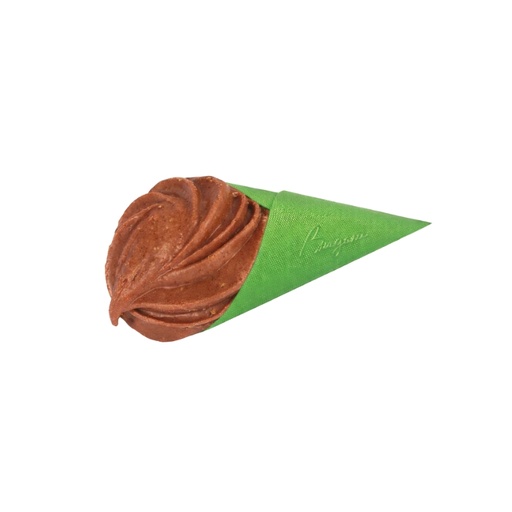 [11020035] PRALINE BRUYERRE CORNET VERT AMANDINE LAIT 0.750KG NOUVELLE RECETTE 