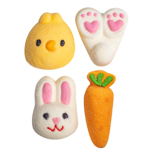 [00075303] MALLOWS THEME PÂQUES PAQUET DE 12PCS