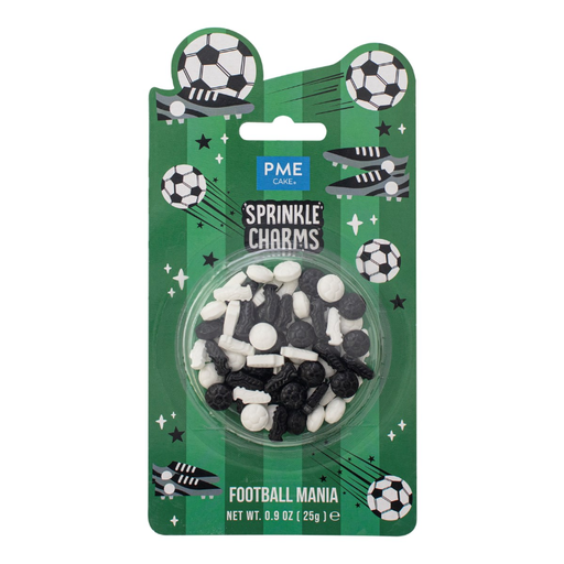 [00075329] MIX DECORS EN SUCRE FOOTBALL 25GR