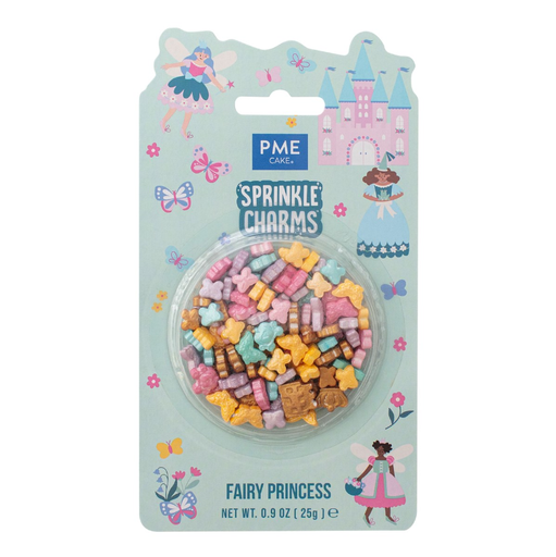 [00075330] MIXED SUGAR DECORS FAIRYTALE CASTLES 25G