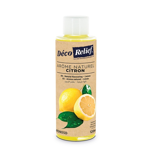 [00075346] DECORELIEF NATUURLIJKE AROMA 120ML CITROEN
