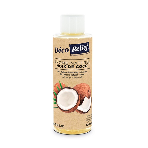 [00075348] DECORELIEF NATURAL FLAVOURING 120ML COCONUT
