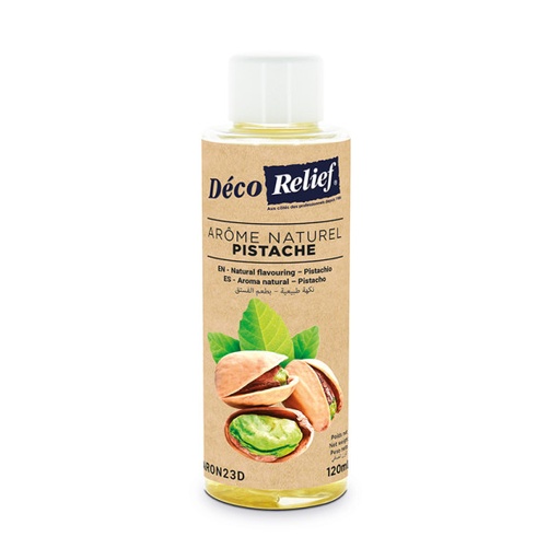 [00075350] AROMES NATURELS DECORELIEF 120ML PISTACHE