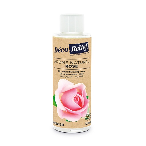 [00075352] AROMES NATURELS DECORELIEF 120ML ROSE