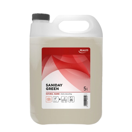 [37355212] WINTERHALTER + REALCO LIQ1053 SANIDAY GREEN ECO DETERGENT 5L