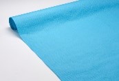 [00075469] TASSINON EMBOSSED TURQUOISE TABLECLOTH 1.18M x 20M