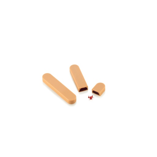 [00075484] SILIKOMART CH028 SNACK BAR 02 MOLD N.8 120 x 25MM HT 10MM