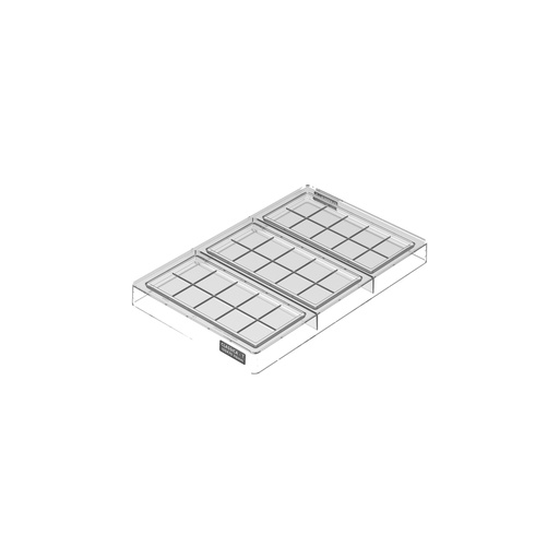 [00075485] SILIKOMART MOULE TRITAN CH053 CLASSICA T N.3 150 x 70MM HT 6MM