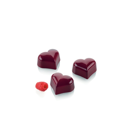 [00075487] SILIKOMART MOULE TRITAN CH058 AMORE 01-P N.24 36 x 30MM HT 19MM