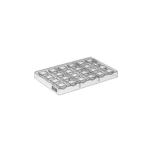 [00075488] SILIKOMART MOULE TRITAN CH057 DOMUS 01-P N.24 25 x 25MM HT 15MM