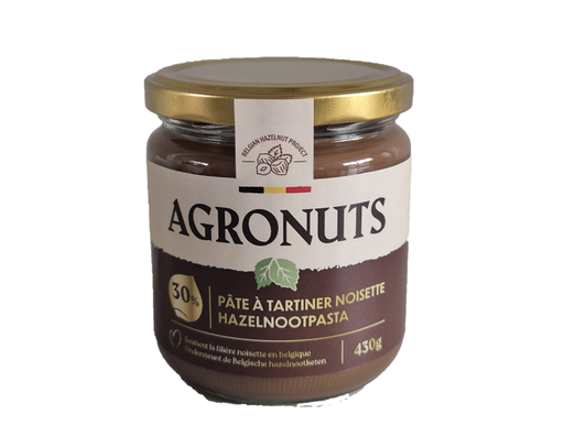 [00075636] AGRONUTS PATE A TARTINER NOISETTES 30% EN BOCAL 430GR 