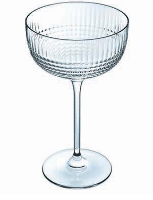 [00098005] ARCOROC VERRE DISCO COUPE CHAMPAGNE 21CL - X2600
