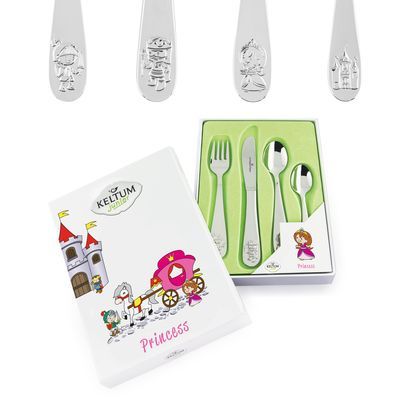 [57663102] KELTUM JUNIOR "PRINCESS" SET COUVERTS ENFANTS INOX 18/10