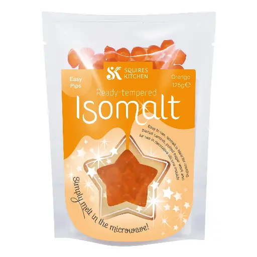 [00098162] SK Ready-tempered Isomalt Orange 125g