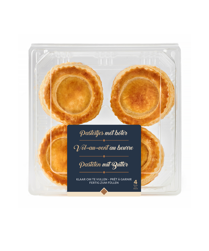[00098383] BOUVARD PRO BOTER VOL-AU-VENT 8CM 4ST