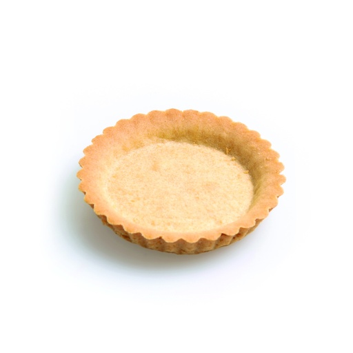 [00098391] BOUVARD PRO RONDE ZOETE ZANDDEEG TARTALET 8,5CM 6ST