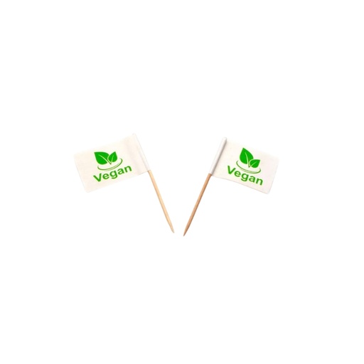 [53533145] SIER VLAGPRIKKERS "VEGAN" 500PCS 