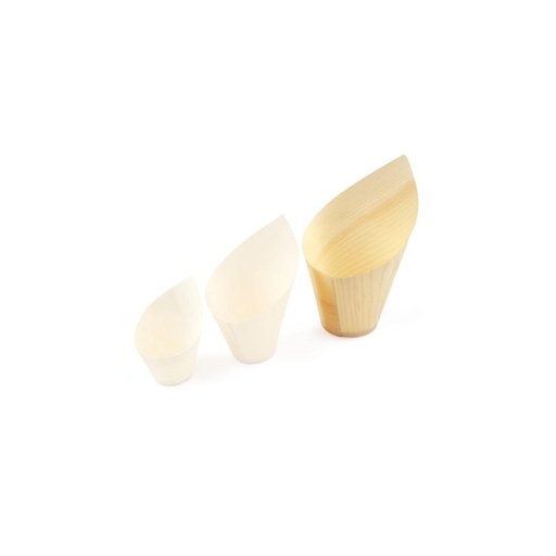 [53533148] SIER HOUTEN CUPJE "SCHUIN" 22CL Ø70XH137/70MM 30PCS 