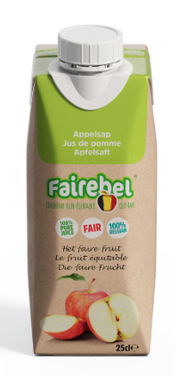 [00098537] BOISSON FAIREBEL 339 JUS DE POMMES TETRA 12 X 250ML